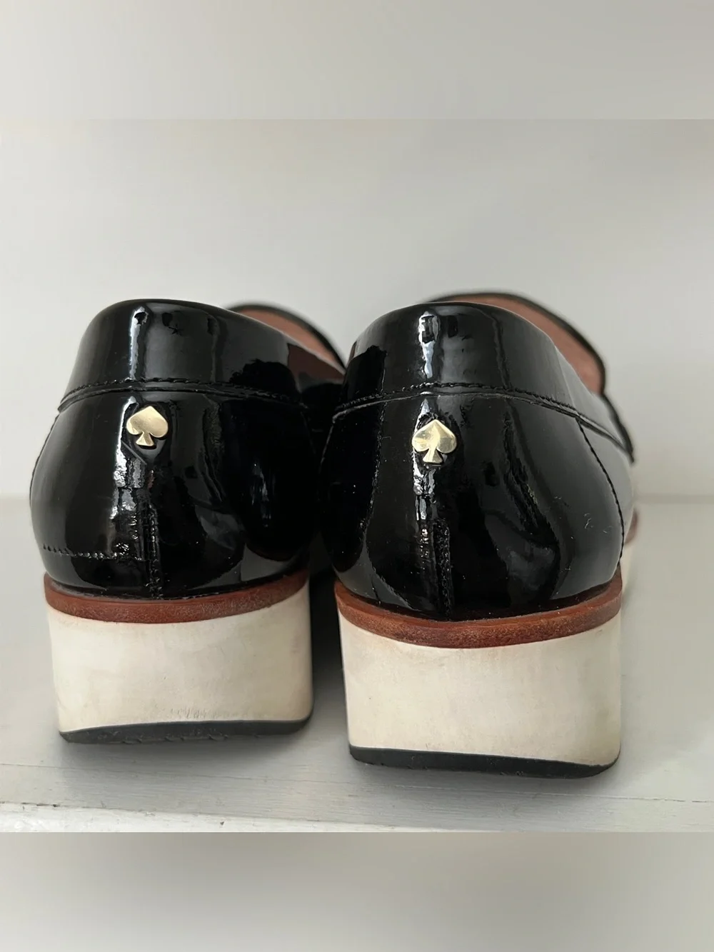 Kate Spade New York Priya loafers Black Glossy Women’s Size 8.5
